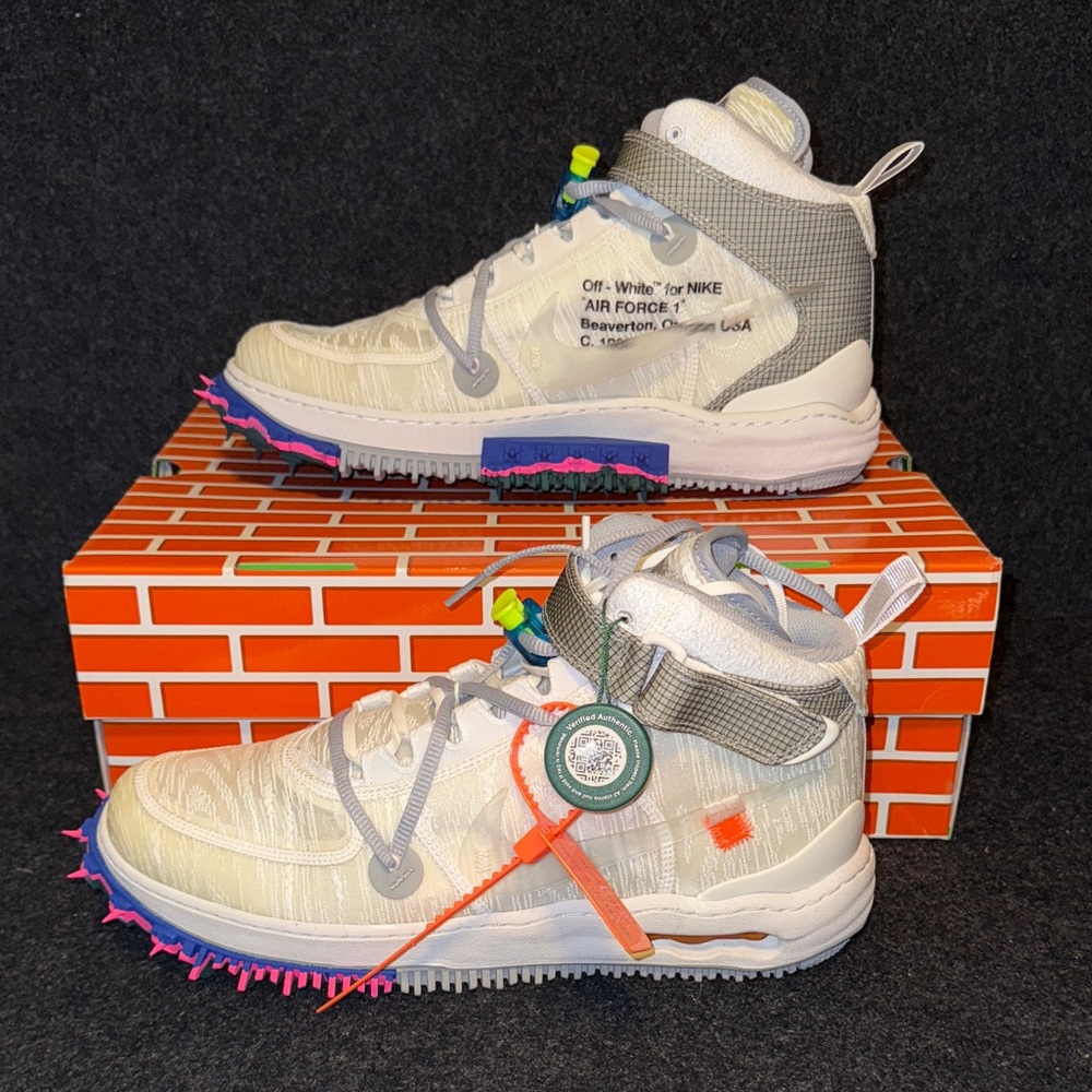 Nike Air Force 1 Mid Off-White White